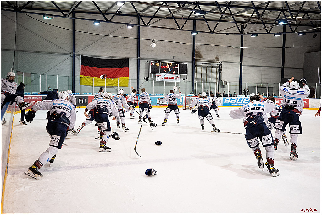 U20-DNL Meisterschaftsfinale;  Koelner Junghaie - Eisbaeren Juniors Berlin; Koeln, 27.03.2022